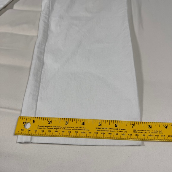 Attyre Woman White Straight Leg Pull On Pants Plus Size 16W Style 1235901 - Picture 5 of 6